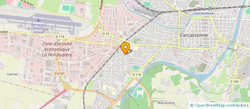 localisation de l'entreprise VA PRESTATAIRE à CARCASSONNE