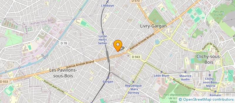 localisation de l'entreprise VA PROTHESES  LIVRY-GARGAN