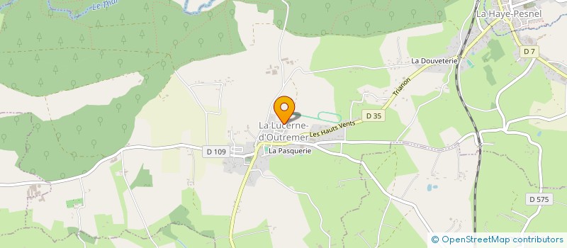 localisation de l'entreprise VA-RAVALEMENT  LA LUCERNE-D'OUTREMER