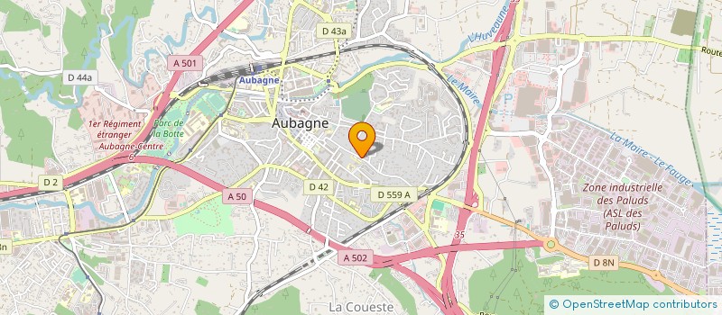 localisation de l'entreprise VA RENOVATION  AUBAGNE