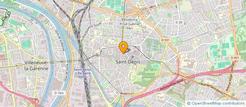 localisation de l'entreprise VA SYSTEME CLUB à SAINT-DENIS