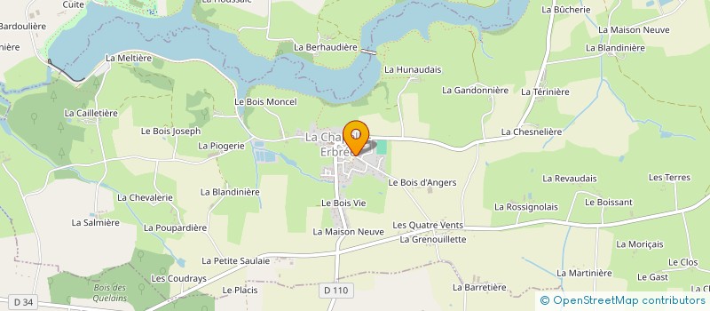 localisation de l'entreprise VA Y AVOIR DU SPORT A LA CHAPELLE-ERBREE  LA CHAPELLE-ERBREE