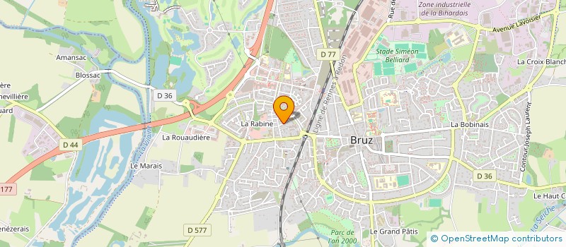 localisation de l'entreprise VA-YEU  BRUZ