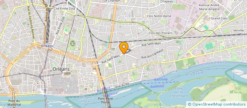 localisation de l'entreprise VA2S IMMO à ORLEANS