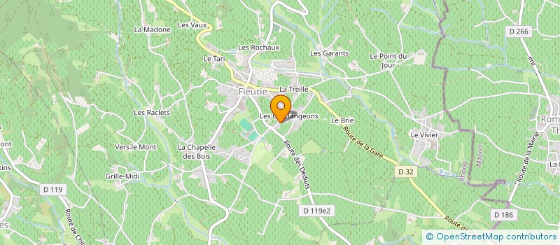 localisation de l'entreprise VA3  FLEURIE