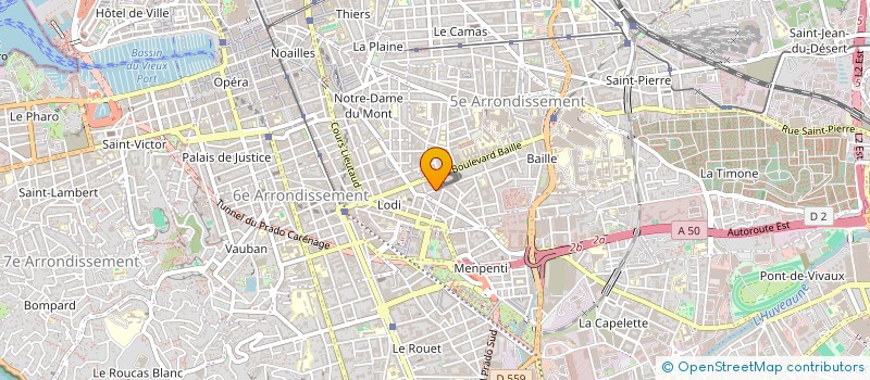localisation de l'entreprise VAAL AUTO à MARSEILLE