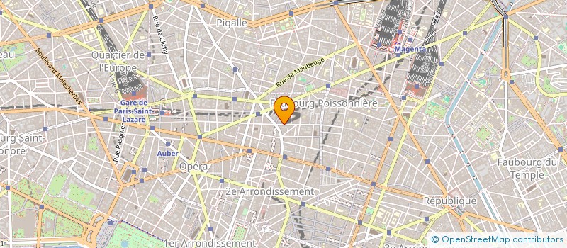 localisation de l'entreprise VAAN ET ZED à PARIS