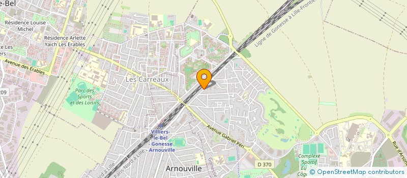 localisation de l'entreprise VAANAM  GONESSE