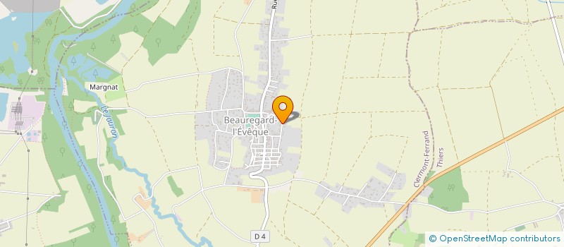 localisation de l'entreprise VAANTIRO  BEAUREGARD-L'EVEQUE