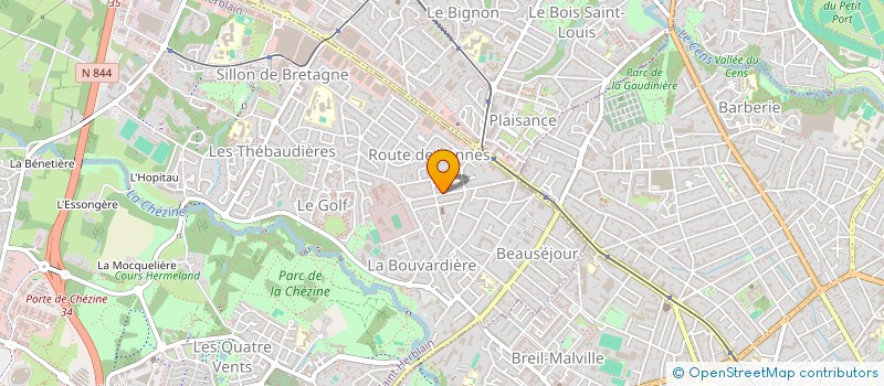 localisation de l'entreprise VAASTU  SAINT-HERBLAIN