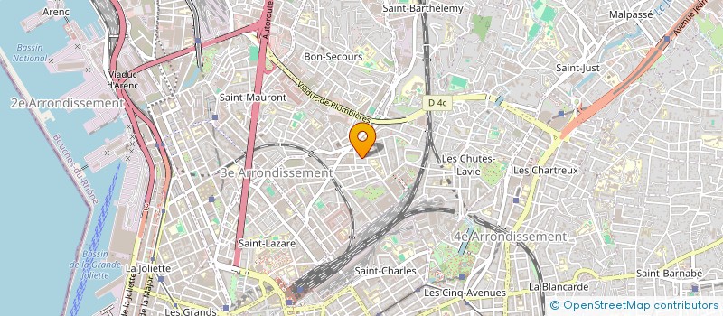 localisation de l'entreprise VAAVU OPTIC à MARSEILLE