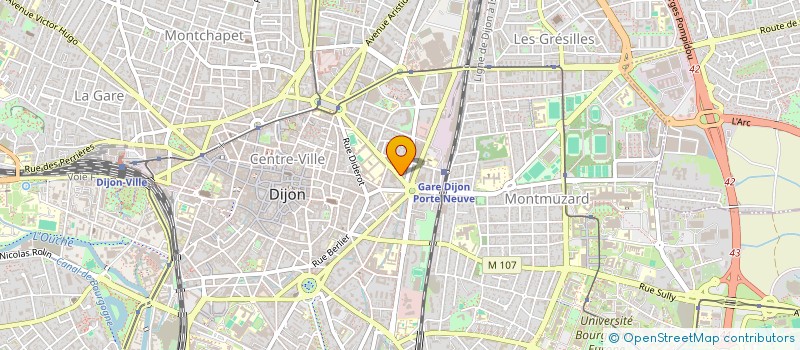 localisation de l'entreprise VABA à DIJON