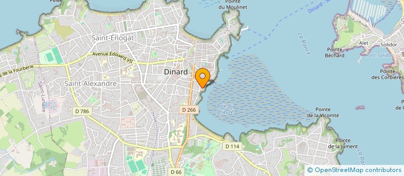 localisation de l'entreprise VABAC  DINARD