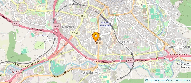 localisation de l'entreprise VABACHY à AIX-EN-PROVENCE