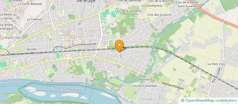 localisation de l'entreprise VABC MOTHU à SAINT-JEAN-DE-BRAYE