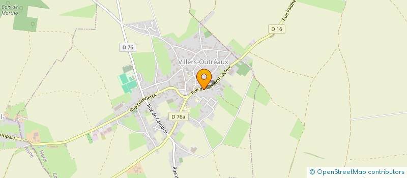 localisation de l'entreprise VABERO à VILLERS-OUTREAUX