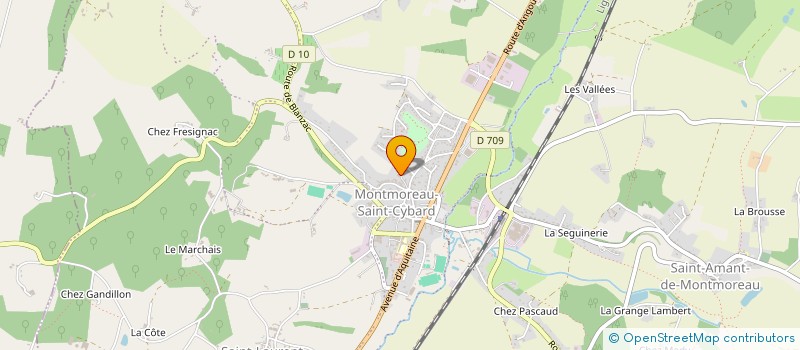 localisation de l'entreprise VABOC  MONTMOREAU