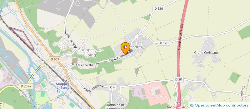 localisation de l'entreprise VAC AND SEA  SOUPPES-SUR-LOING