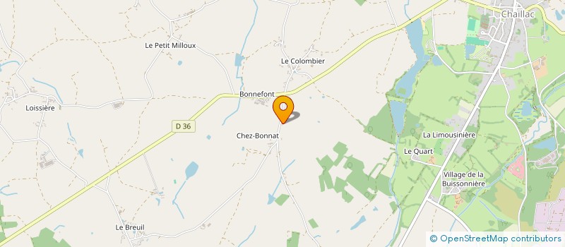 localisation de l'entreprise VAC ANIMA à DUNET