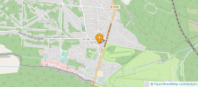 localisation de l'entreprise VAC FRANCE à LAMORLAYE