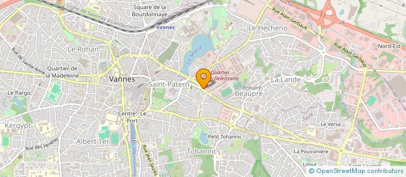 localisation de l'entreprise VAC HALTEROPHILIE à VANNES