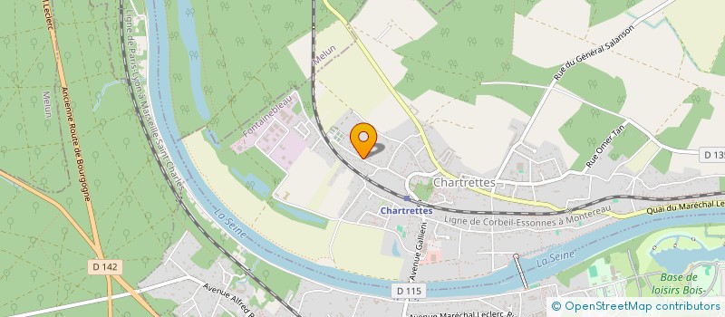 localisation de l'entreprise VACA  CHARTRETTES