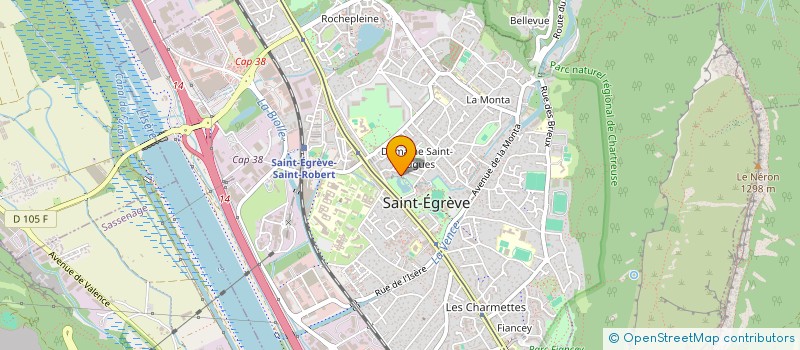 localisation de l'entreprise VACA  SAINT-EGREVE