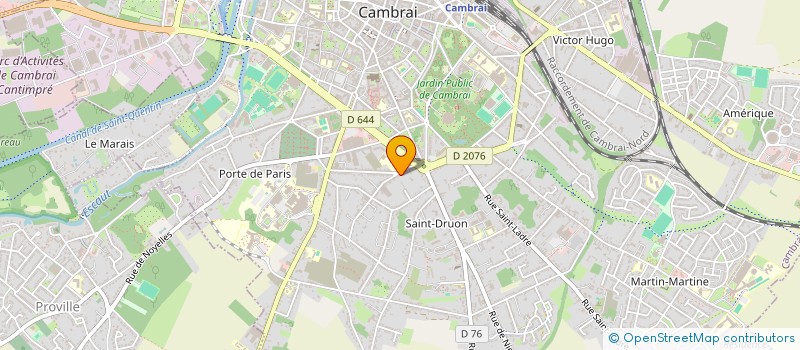 localisation de l'entreprise VACA  CAMBRAI