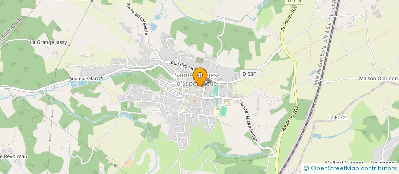 localisation de l'entreprise VACAJONGLE  SAINT-GEORGES-D'ESPERANCHE