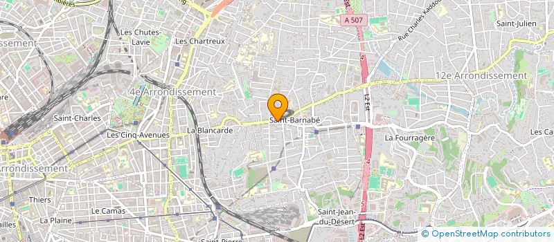 localisation de l'entreprise VACANA à MARSEILLE