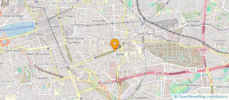 localisation de l'entreprise VACANA COSMETIQUES à MARSEILLE