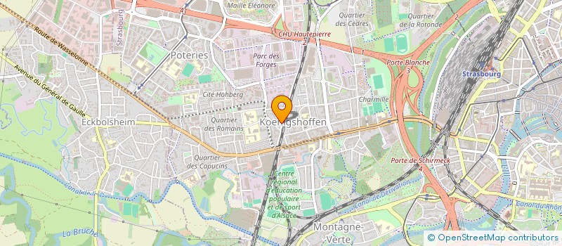 localisation de l'entreprise VACANCE COLLECTIVE à STRASBOURG