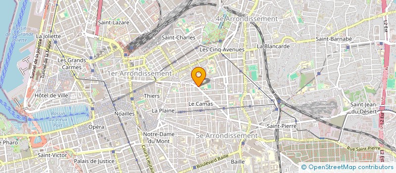 localisation de l'entreprise VACANCES ACCUEIL CAMAS à MARSEILLE
