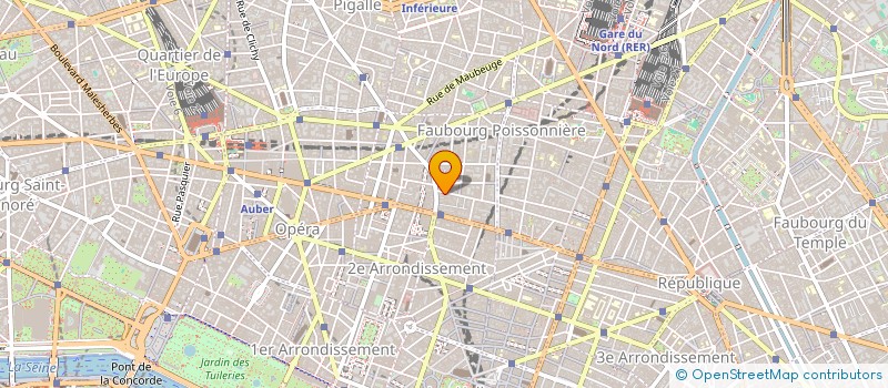 localisation de l'entreprise VACANCES ACCUEIL QUART MONDE  PARIS