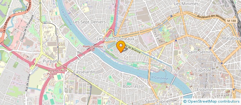localisation de l'entreprise VACANCES ANIMA LOISIRS TOURISME HTE GARO à TOULOUSE