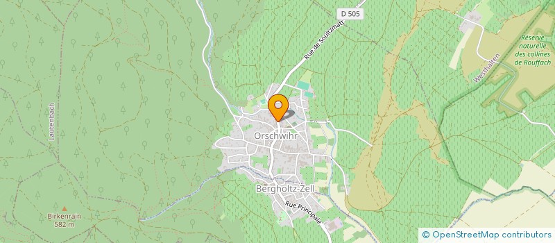 localisation de l'entreprise VACANCES AVENTURE 68  ORSCHWIHR