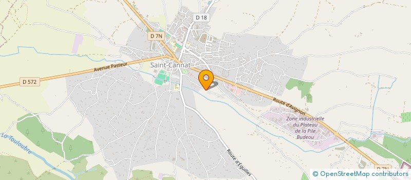 localisation de l'entreprise VACANCES DIFFUSION à SAINT-CANNAT