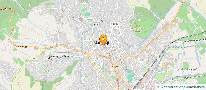 localisation de l'entreprise VACANCES EN DIRECT à MANOSQUE