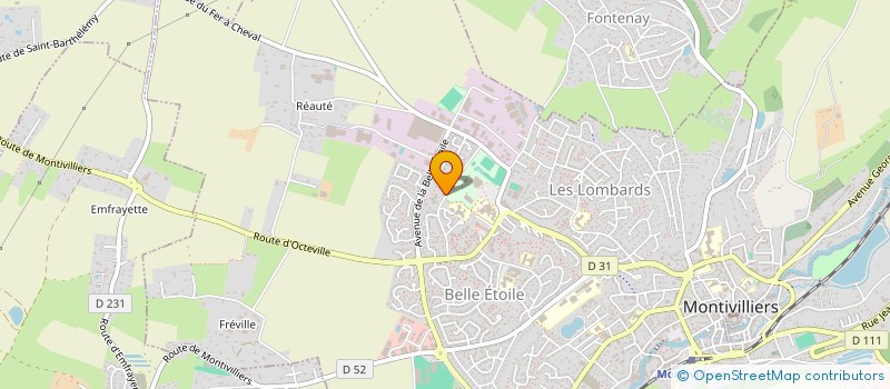 localisation de l'entreprise VACANCES EN MILIEU RURAL à MONTIVILLIERS