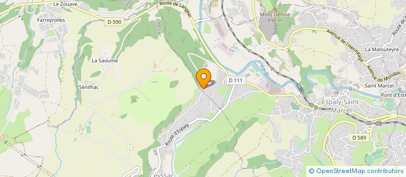 localisation de l'entreprise VACANCES ET LOISIRS POUR TOUS à CEYSSAC