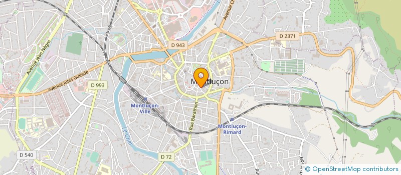 localisation de l'entreprise VACANCES ET SANTE à MONTLUCON