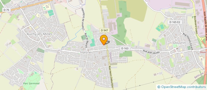 localisation de l'entreprise VACANCES EVASION DE HAISNES  HAISNES