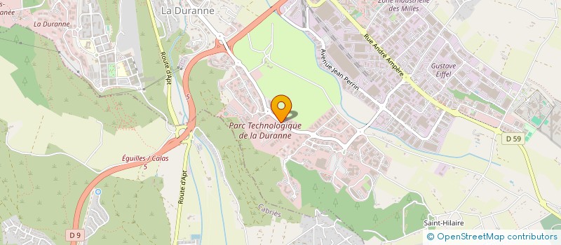 localisation de l'entreprise VACANCES HELIADES à AIX-EN-PROVENCE