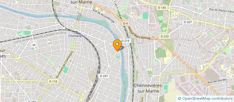 localisation de l'entreprise VACANCES IMMOBILIER COHEN à SAINT-MAUR-DES-FOSSES