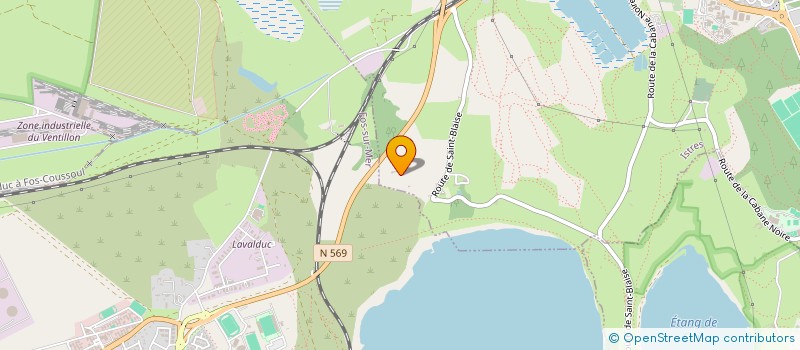 localisation de l'entreprise VACANCES LOISIRS FORMATION GOLFE FOS  ISTRES