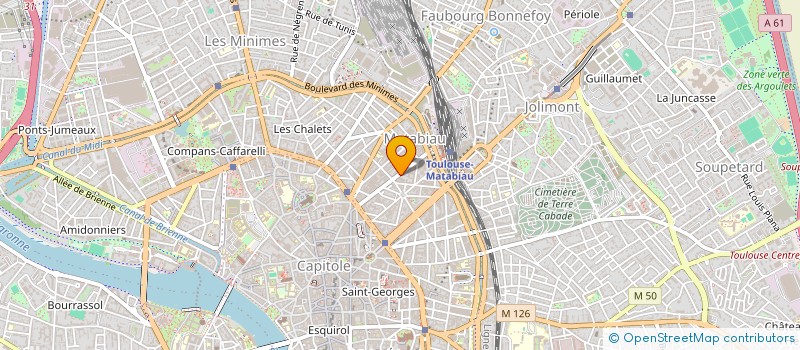localisation de l'entreprise VACANCES LOISIRS PYRENEES à TOULOUSE