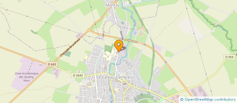 localisation de l'entreprise VACANCES PLURIELLES à LE CATEAU-CAMBRESIS