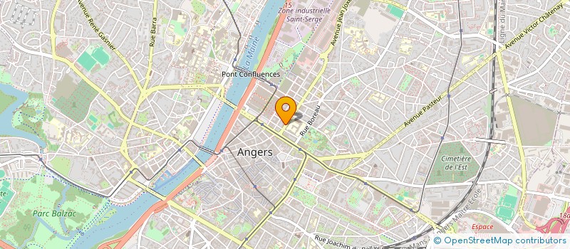 localisation de l'entreprise VACANCES POUR TOUS 49 à ANGERS