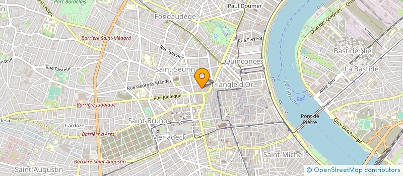 localisation de l'entreprise VACANCES PTT MEDOC à BORDEAUX