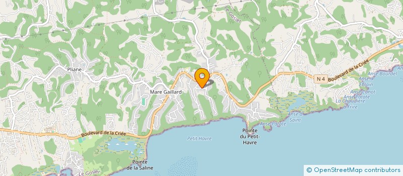 localisation de l'entreprise VACANCES SERVICES à LE GOSIER